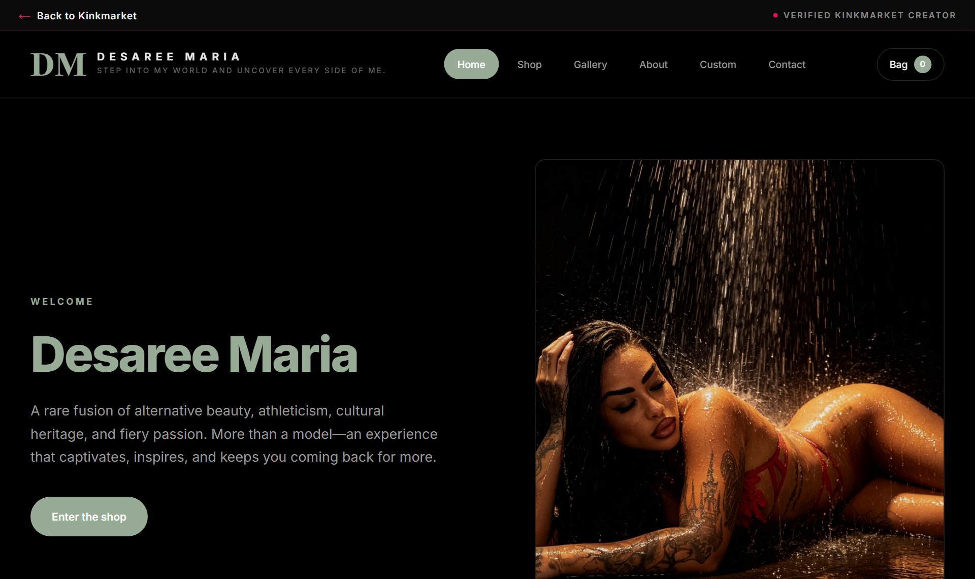 Desaree Maria, a live KC Webstore
